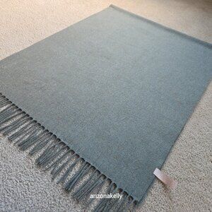 NWOT Insis Wool Scarf Oversized Sage Green